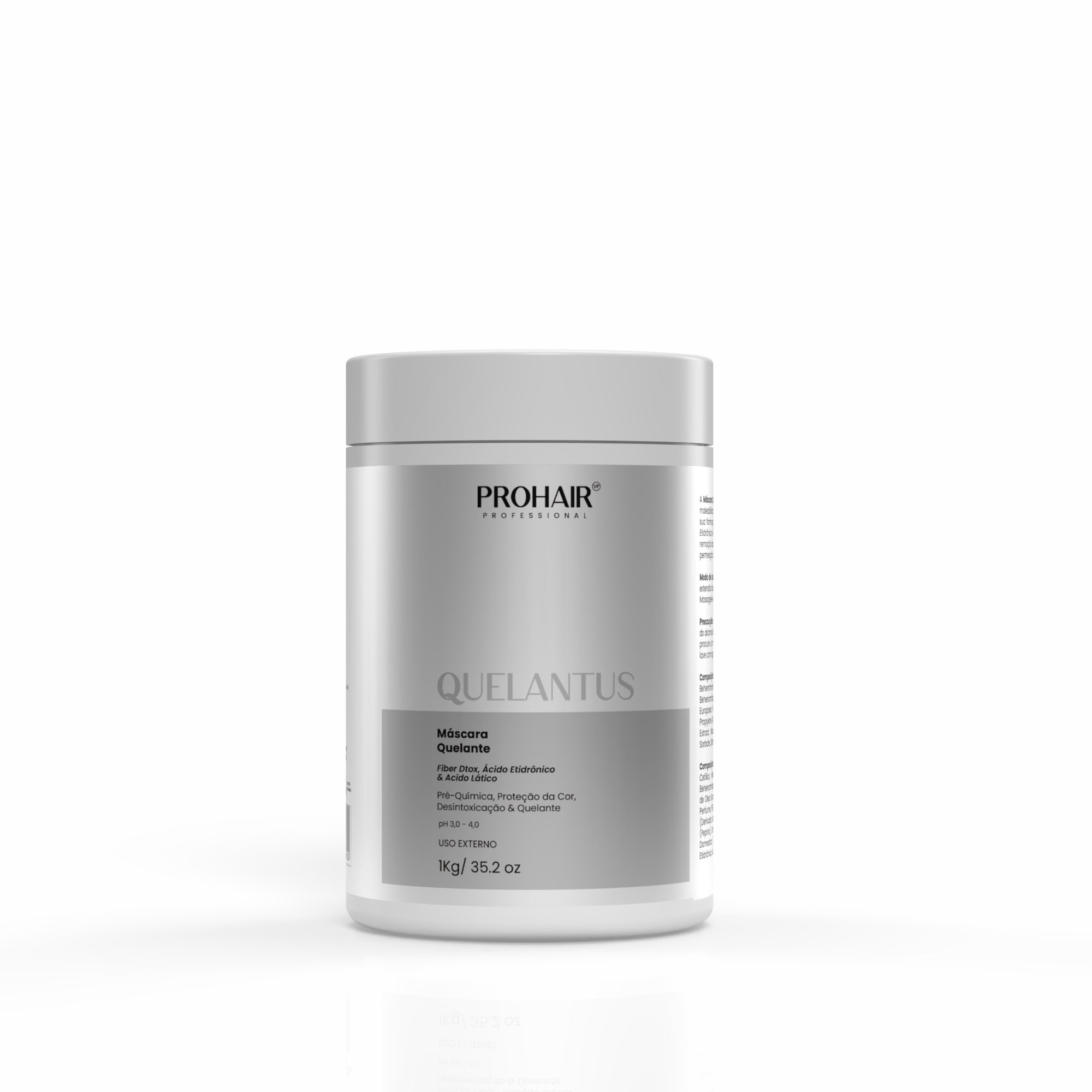Máscara Zero Metal Quelantus 1kg - Prohair