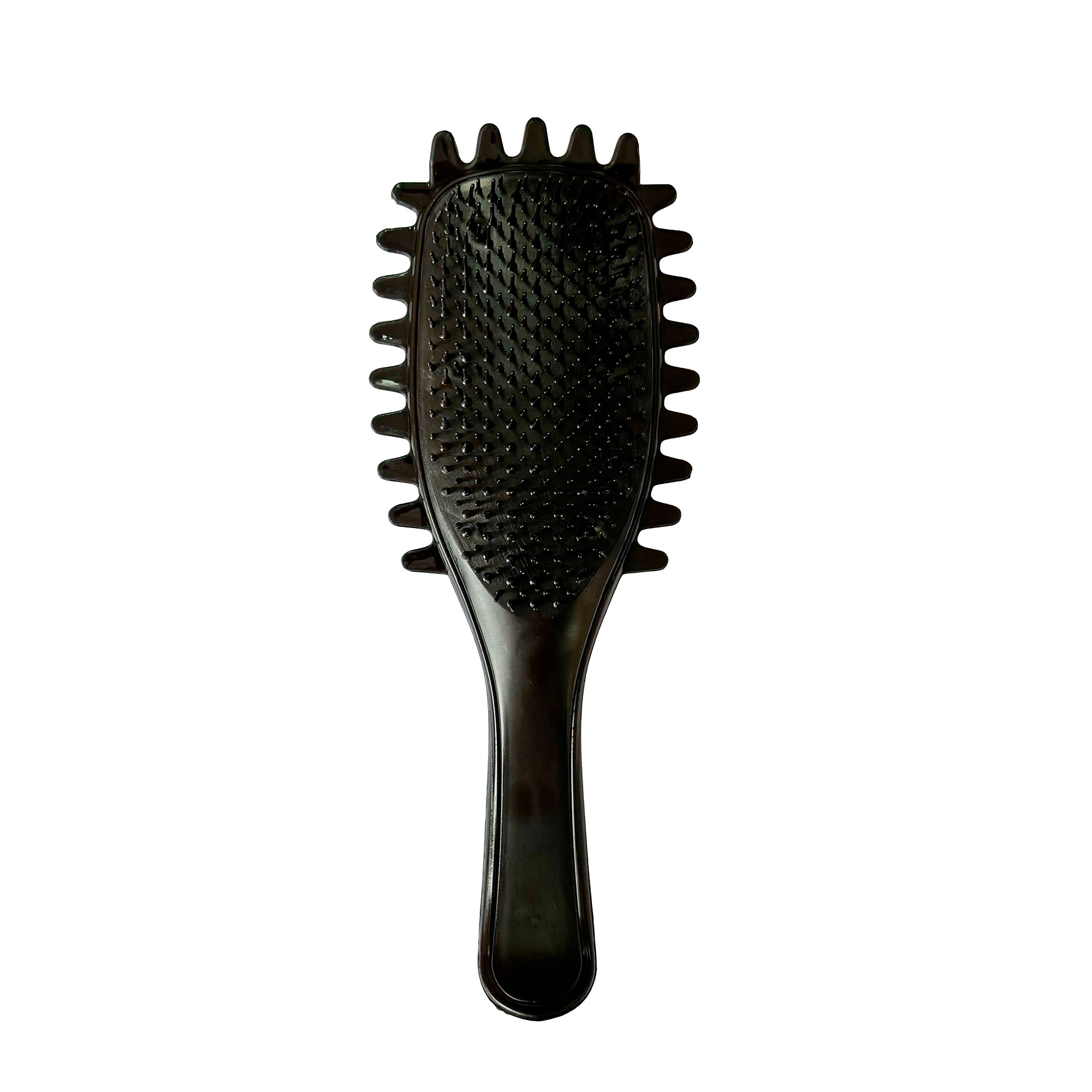 Escova Onda Para Definição de Cachos e Fitagens - Preta