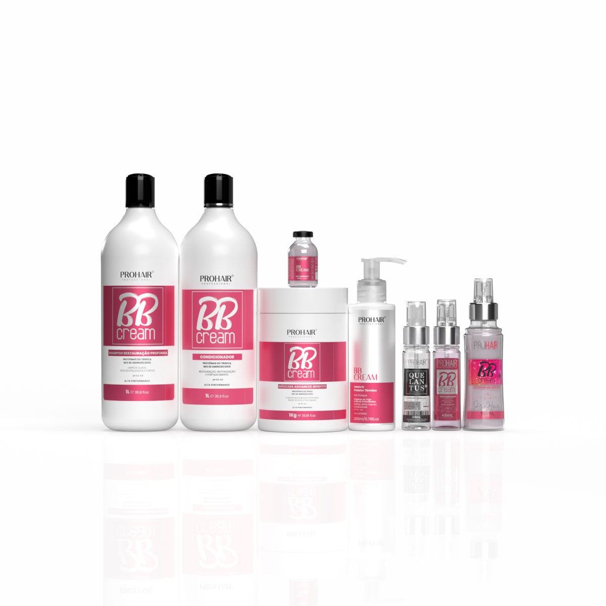 Kit Profissional BB Cream Completo - Prohair