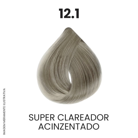 Coloração Profissional 60g Pro Color - 12.1 Super Clareador Acinzentado
