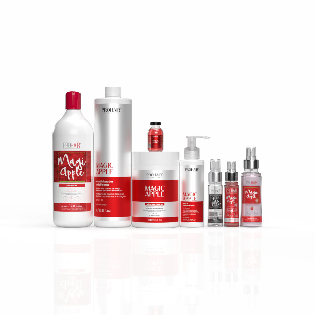 Kit Profissional Acidificante Magic Apple Completo - Prohair