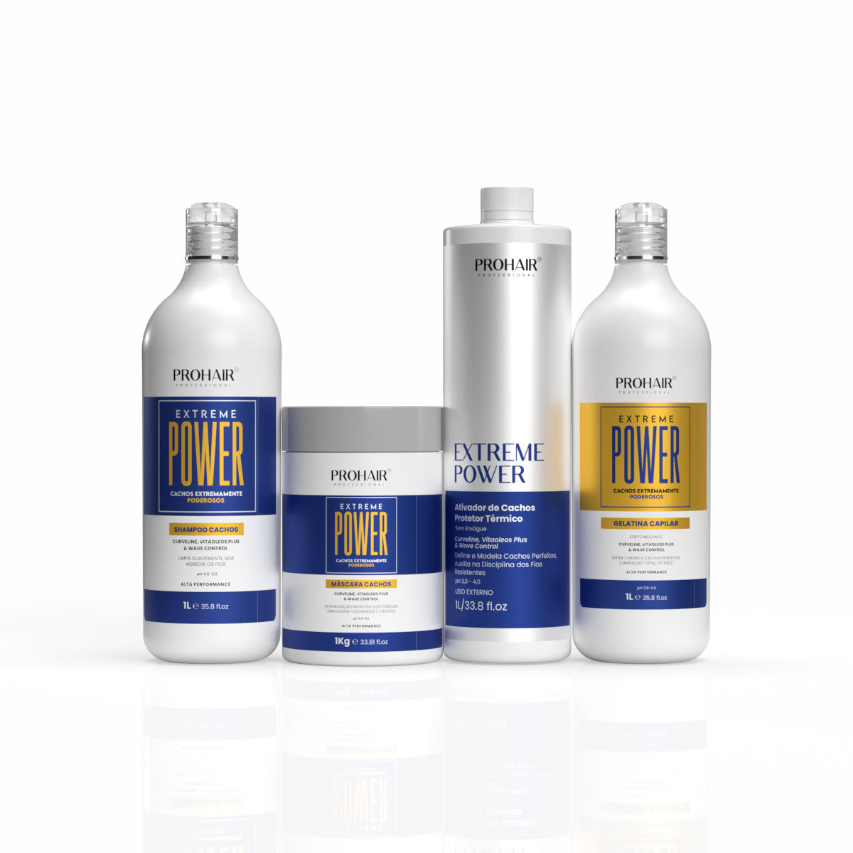 Kit Profissional Extreme Power 4 itens