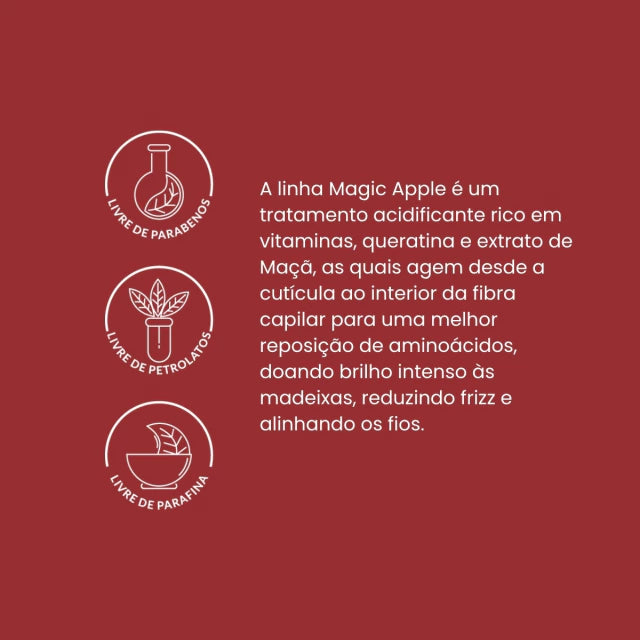Restaurador Acidificante Magic Apple 45mL - Prohair