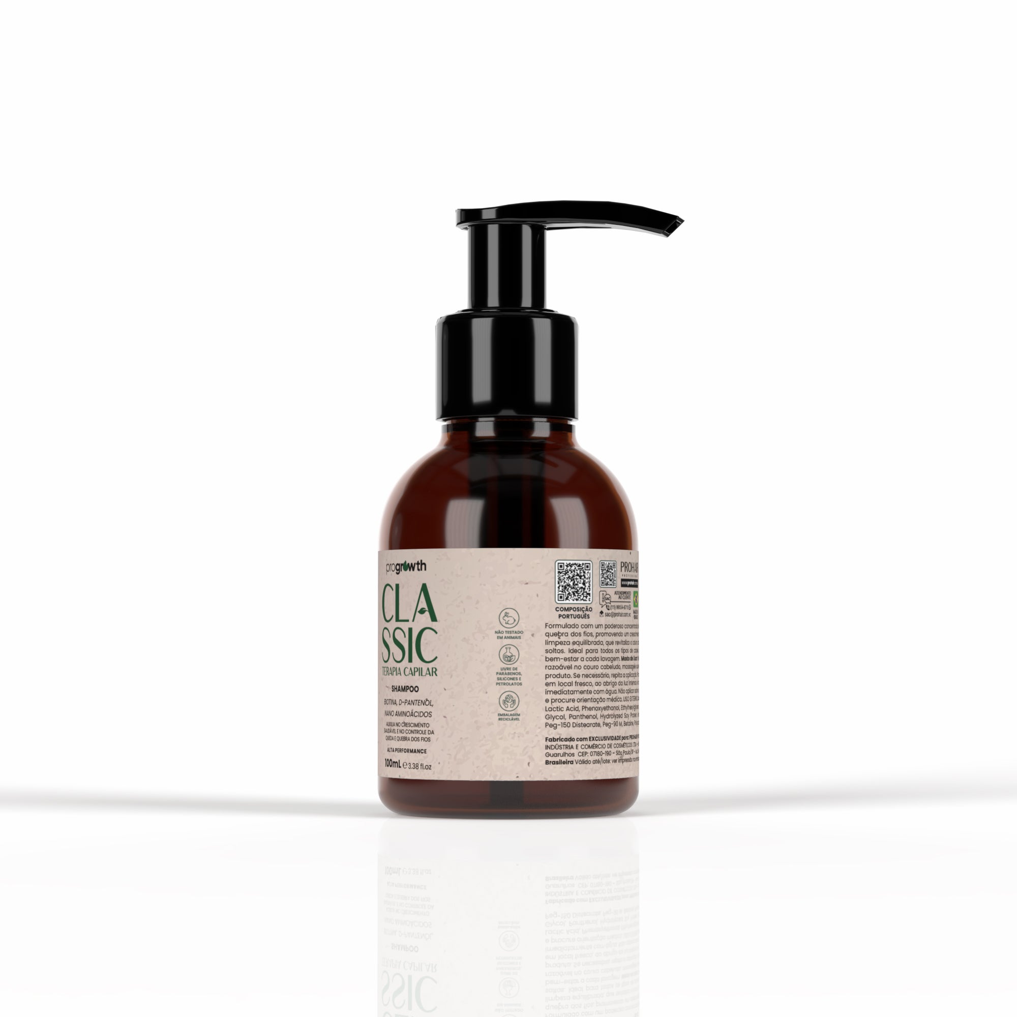 Shampoo para Crescimento Capilar ProGrowth Classic 100mL