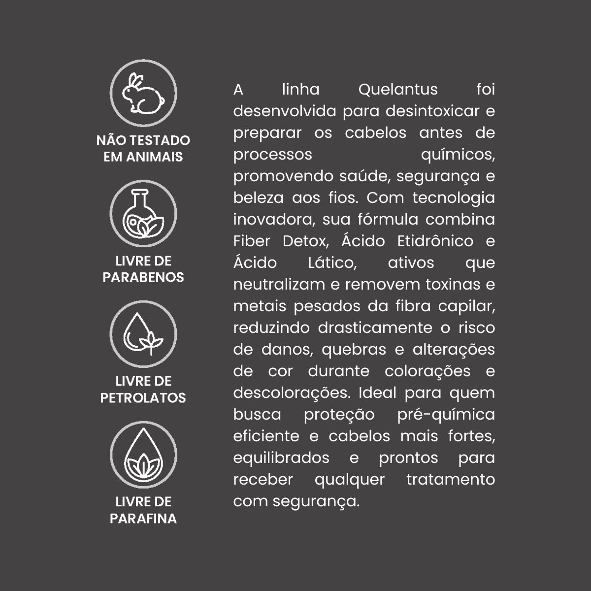 Kit Shampoo e Máscara Quelantus 1KG