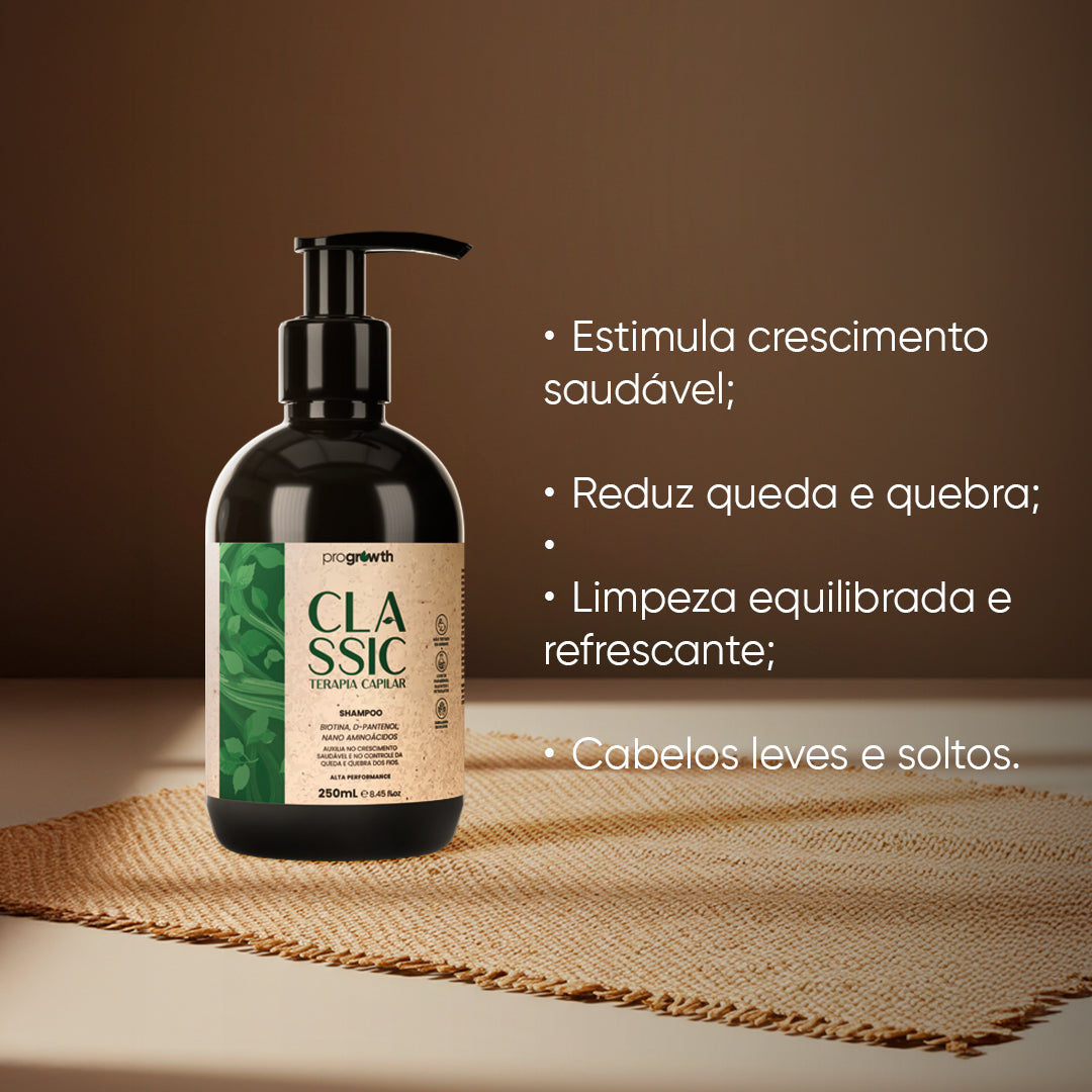 Shampoo para Crescimento Capilar ProGrowth Classic 250mL