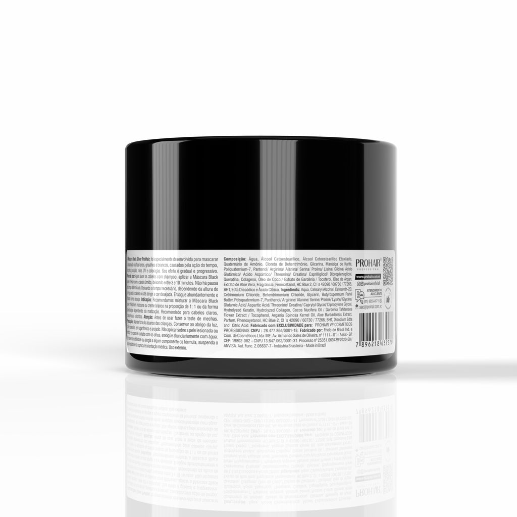 Máscara Matizadora Black Silver 300g Prohair