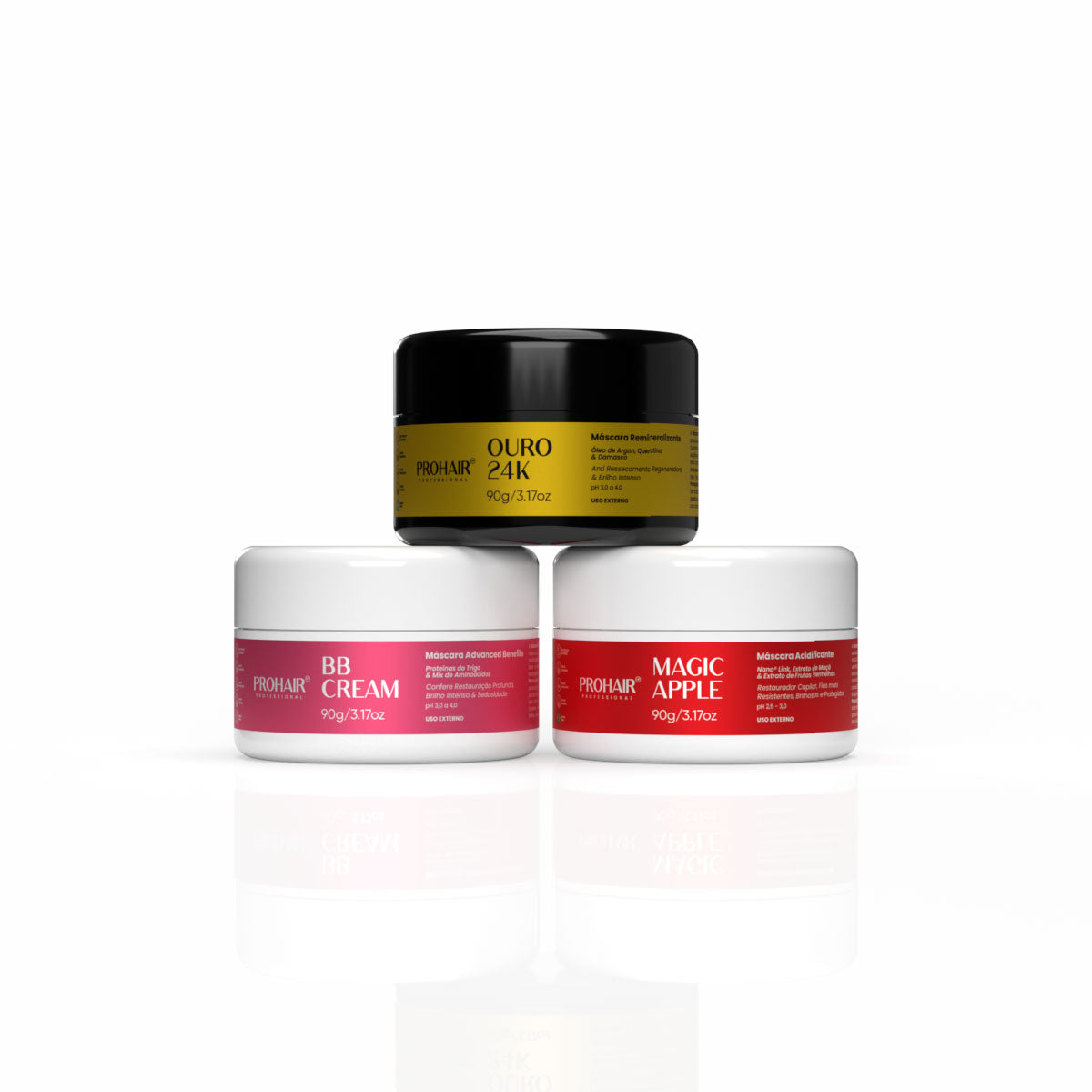 Kit Cronograma Capilar 3 Passos - 90g