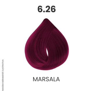 Coloração Profissional 60g Pro Color - 6.26 Marsala
