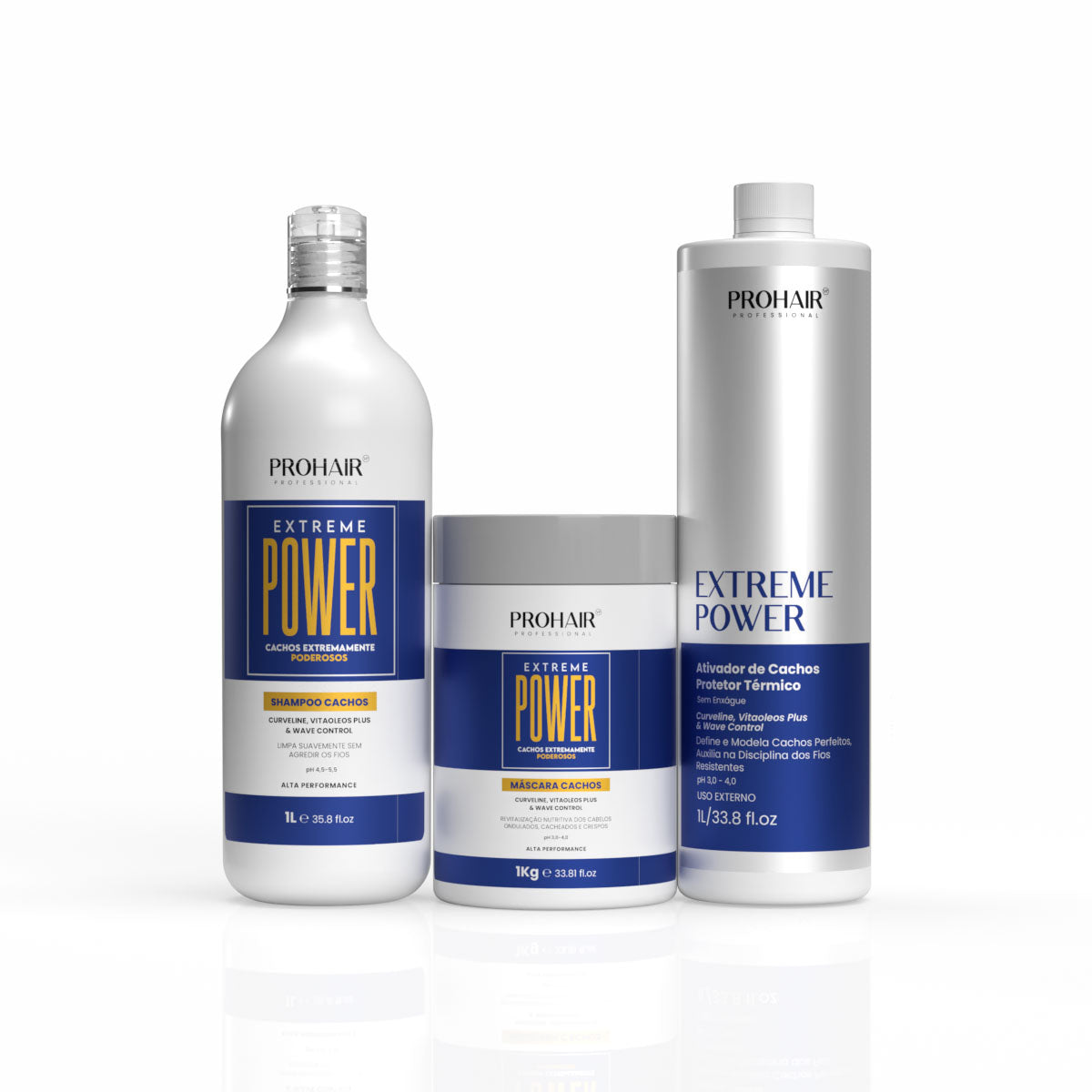 Kit Profissional Extreme Power 3 itens