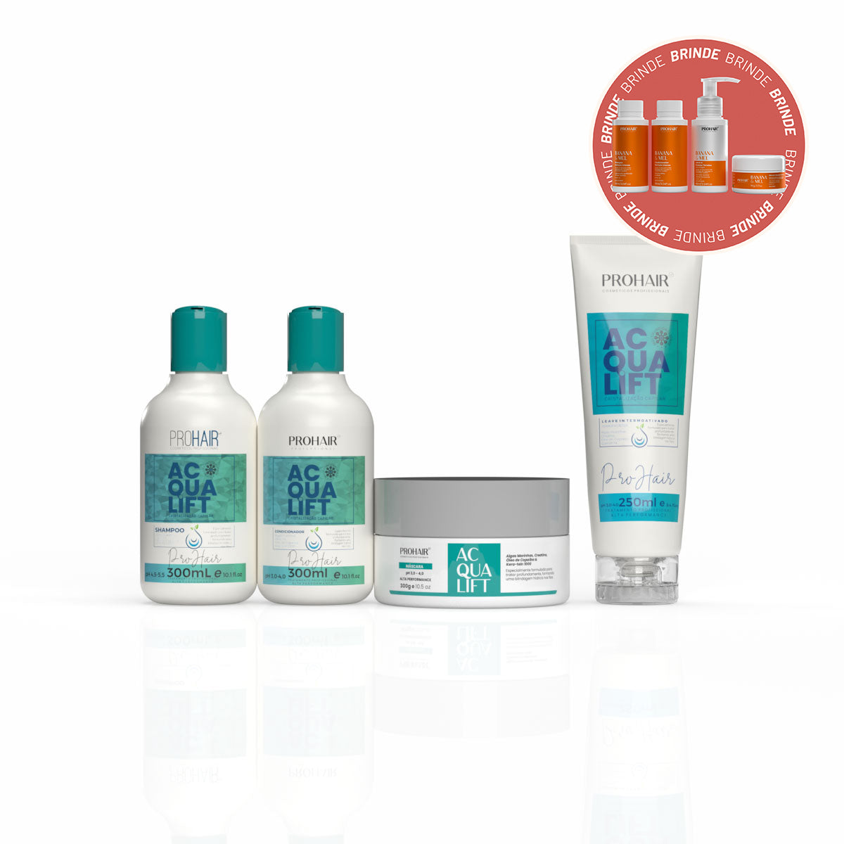 Kit Home Care Acqualift 4 Itens + Kit Pocket