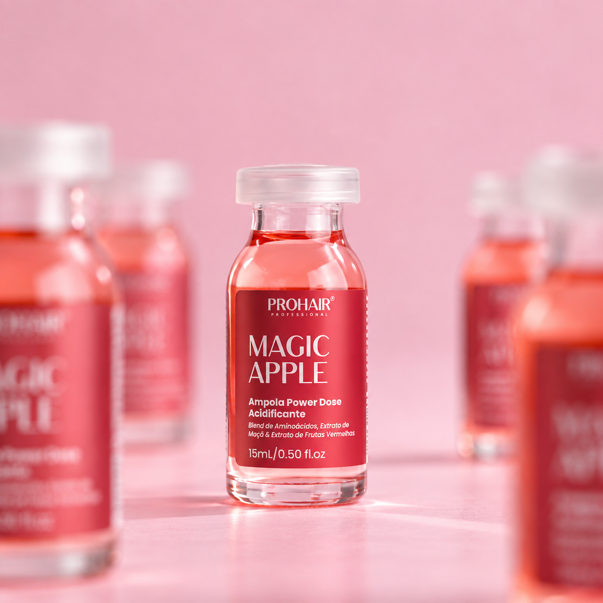 Ampola Acidificante Magic Apple 15mL - Prohair