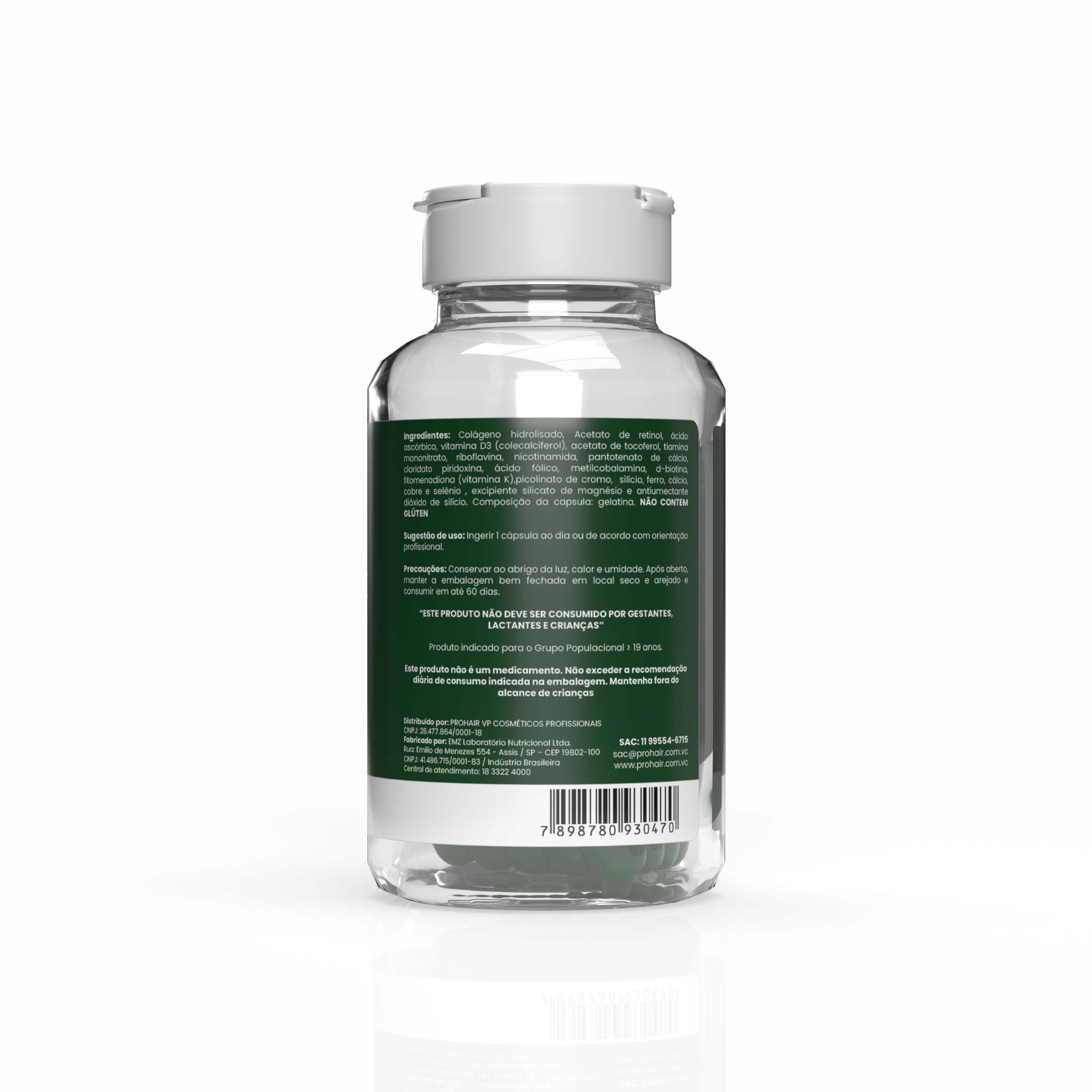 Polivitamínico e Minerais Pro Growth - 60 cápsulas
