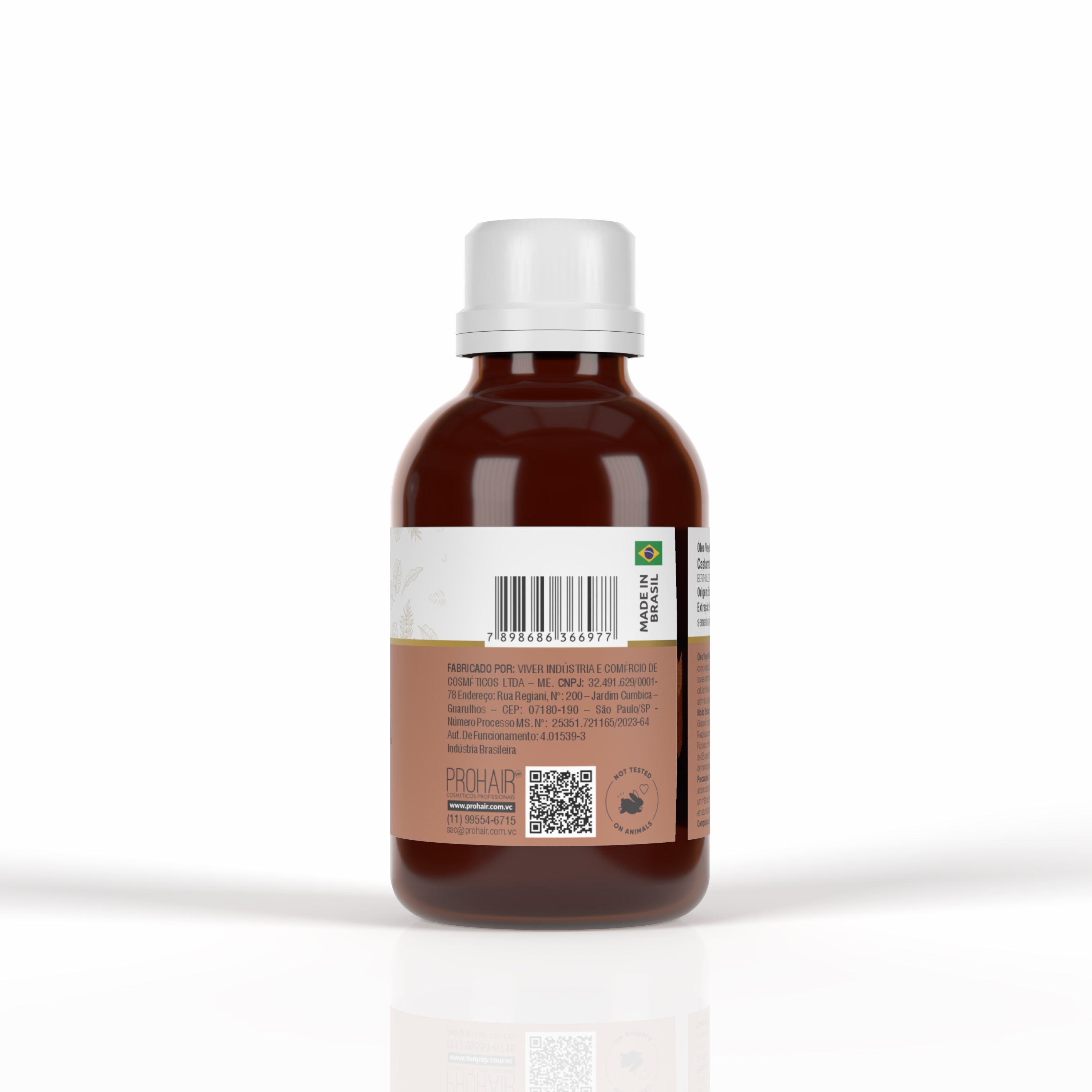 Óleo Vegetal de Castanha do Pará - 100ml ProHair