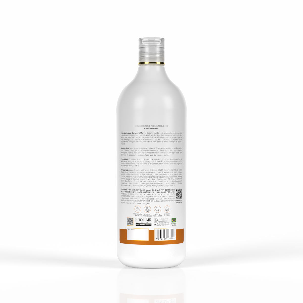 Condicionador de Nutrição Intensa Banana e Mel 1L - Prohair