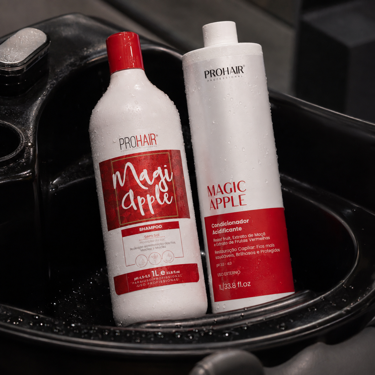 Kit Profissional Acidificante Magic Apple 2 itens - Prohair