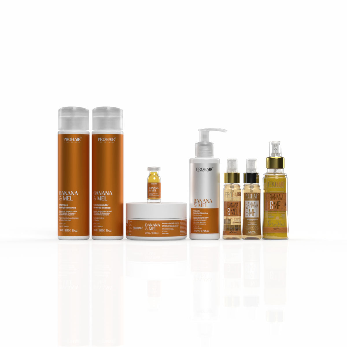 Kit Home Care de Nutrição Intensa Banana e Mel Completo - Prohair