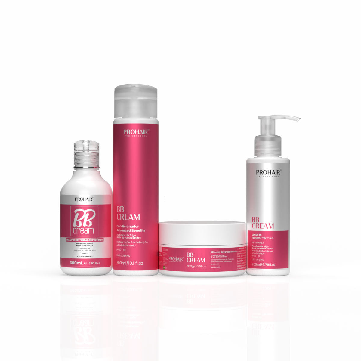 Kit Home Care BB Cream 4 Itens - Prohair