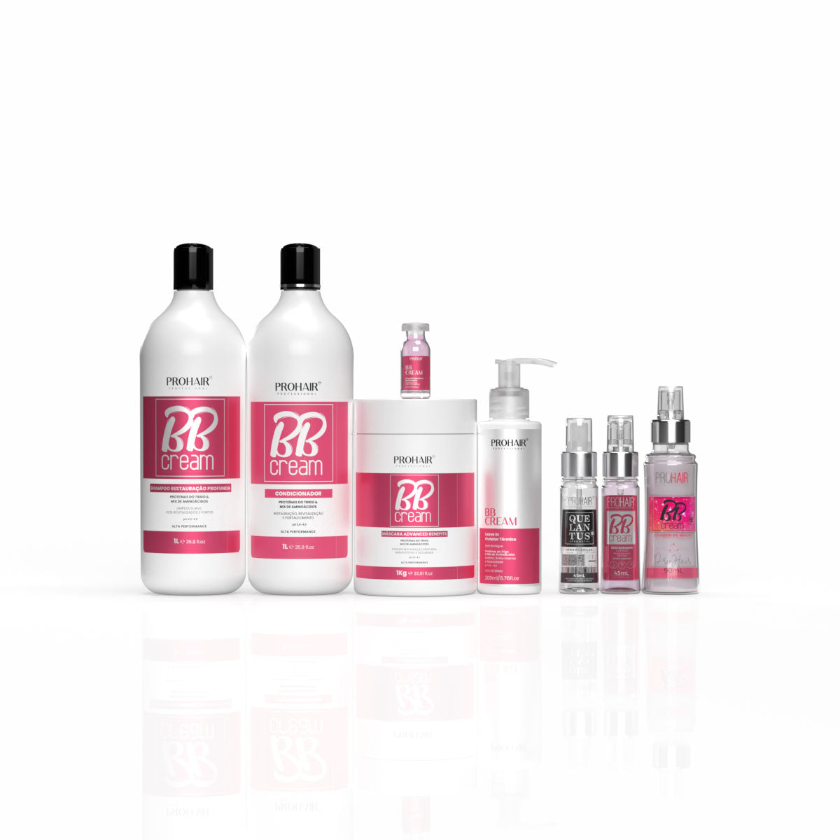 Kit Profissional BB Cream Completo - Prohair