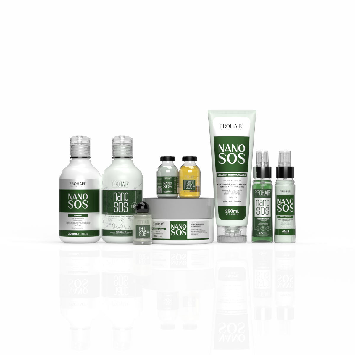 Kit Home Care de Reconstrução Nano S.O.S Completo - Prohair