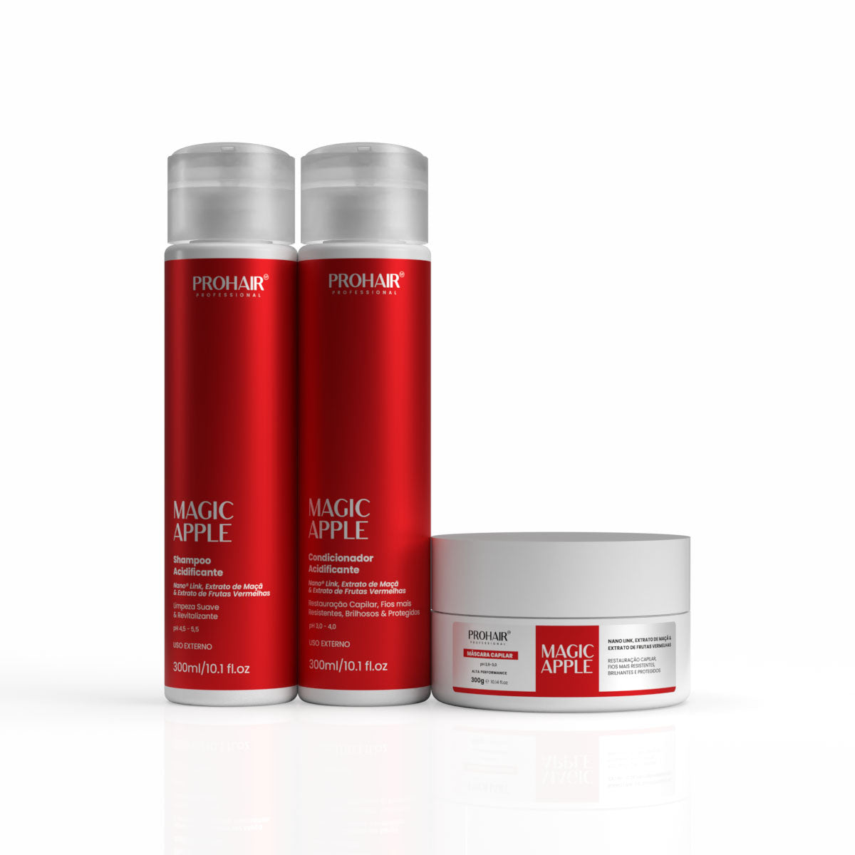 Kit Home Care Acidificante Magic Apple 3 Itens - Prohair