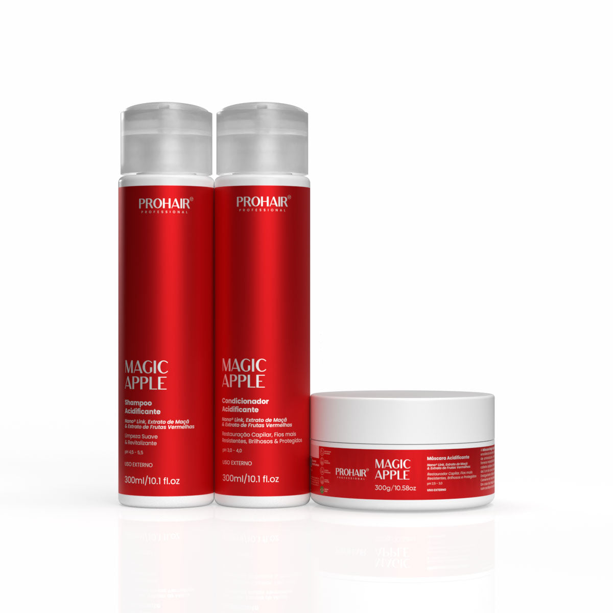 Kit Home Care Acidificante Magic Apple 3 Itens - Prohair