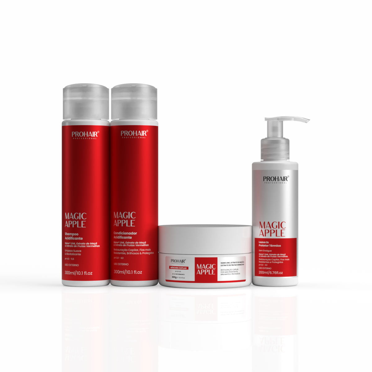 Kit Home Care Acidificante Magic Apple 4 Itens - Prohair