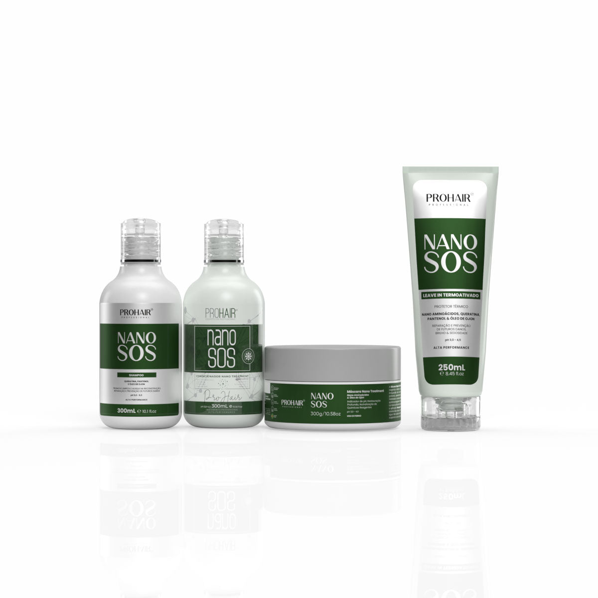 Kit Home Care de Reconstrução Nano S.O.S 4 Itens - Prohair