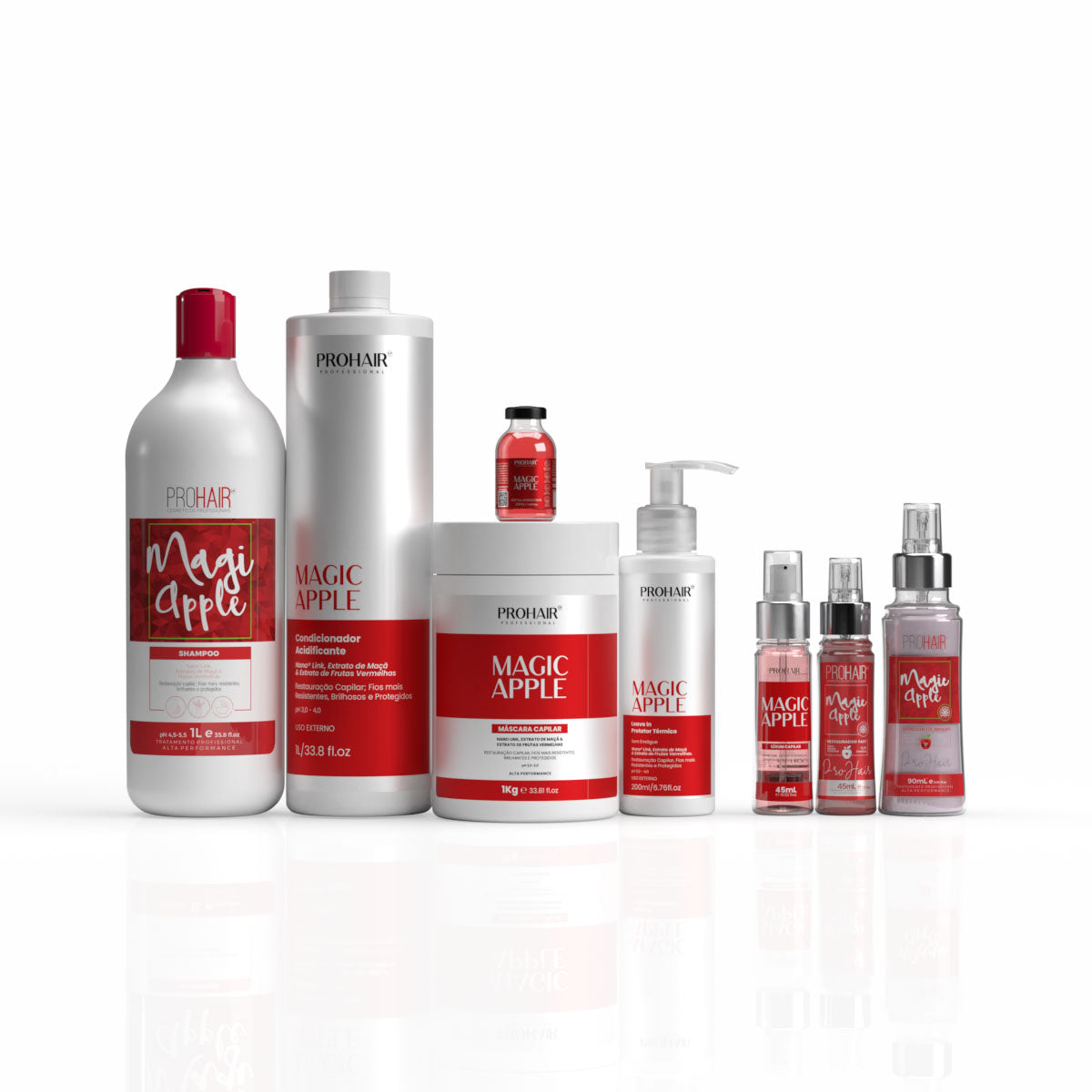 Kit Profissional Acidificante Magic Apple Completo - Prohair