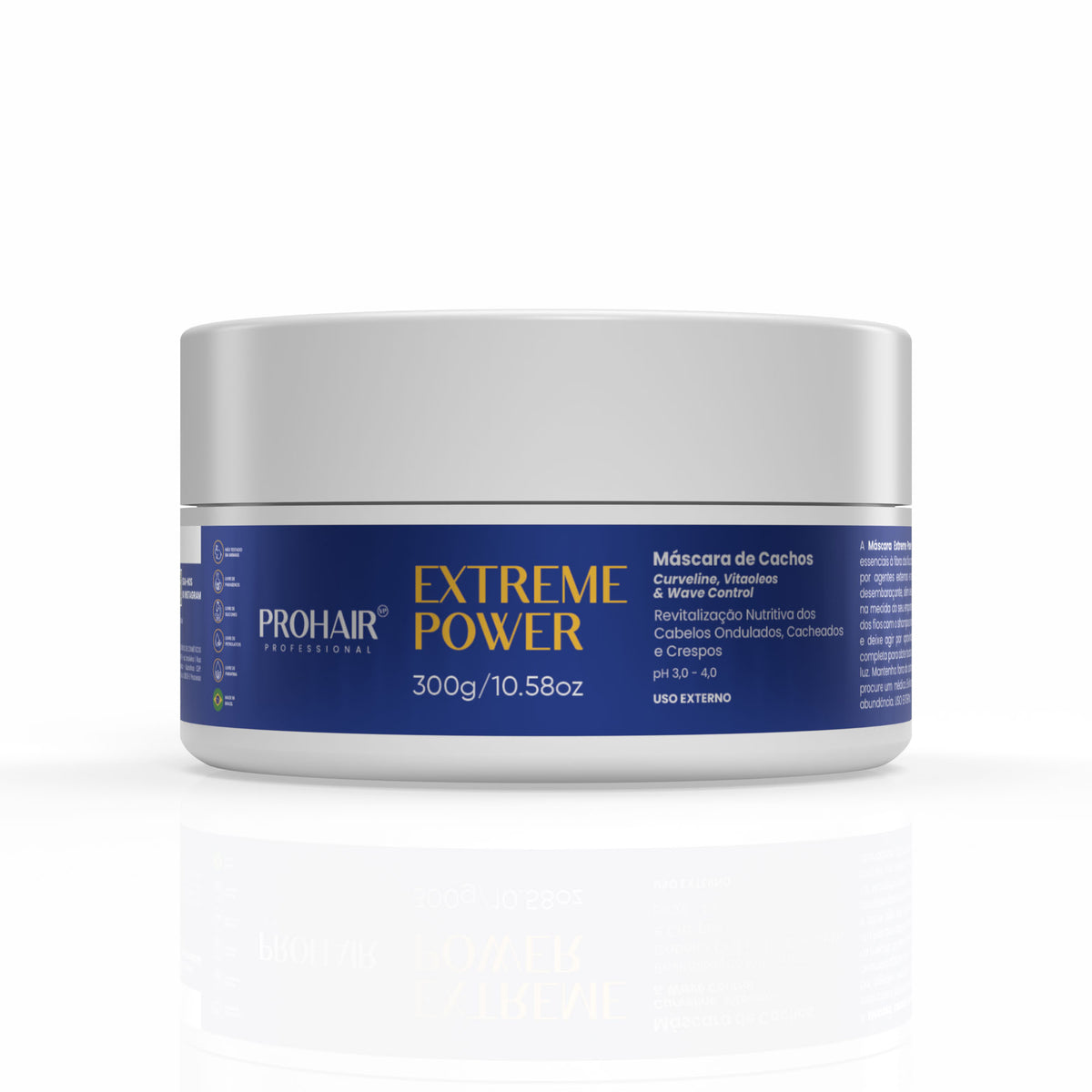 Máscara Para Cachos Extreme Power 300g - Prohair