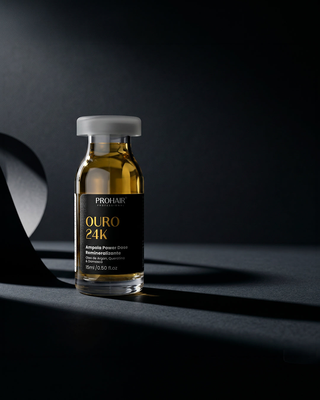 Ampola de Hidratação Ouro 24K 15mL - Prohair