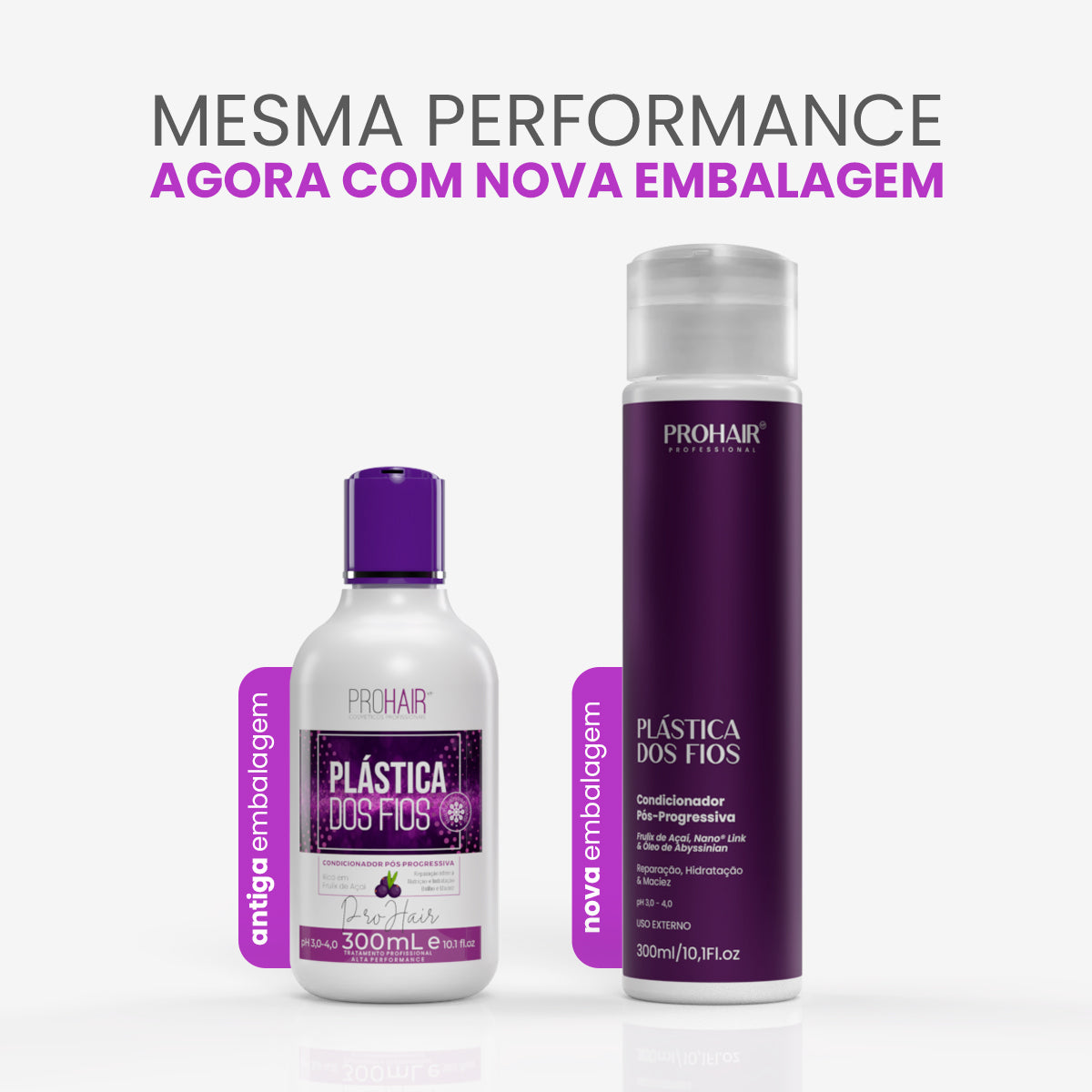 Condicionador Pós Progressiva Plástica dos Fios 300mL - Prohair