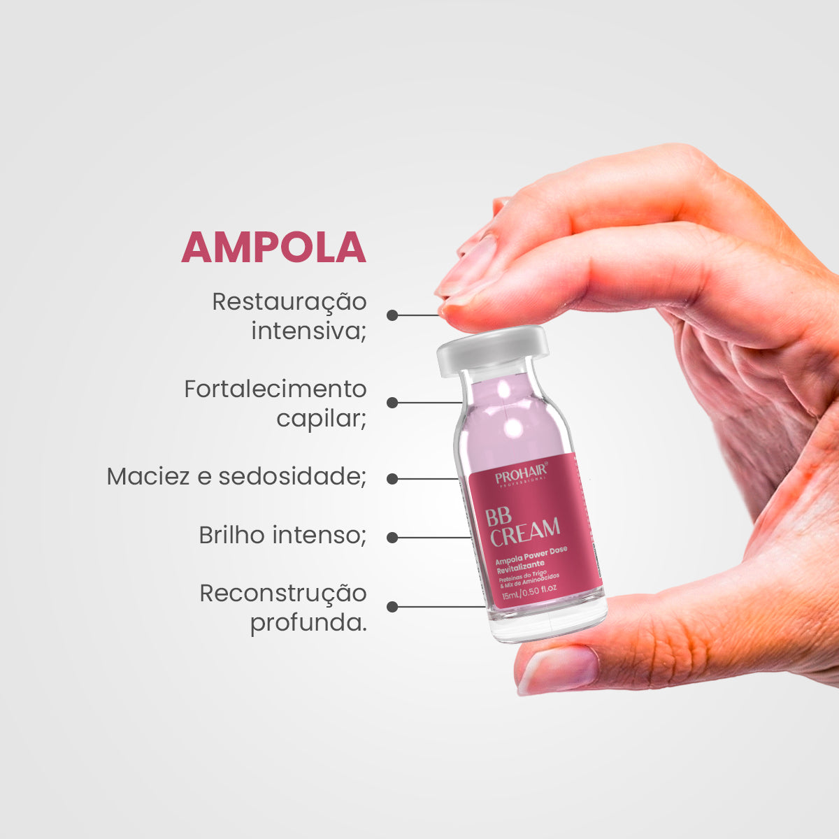 Ampola Mágica BB Cream 15 mL - Prohair