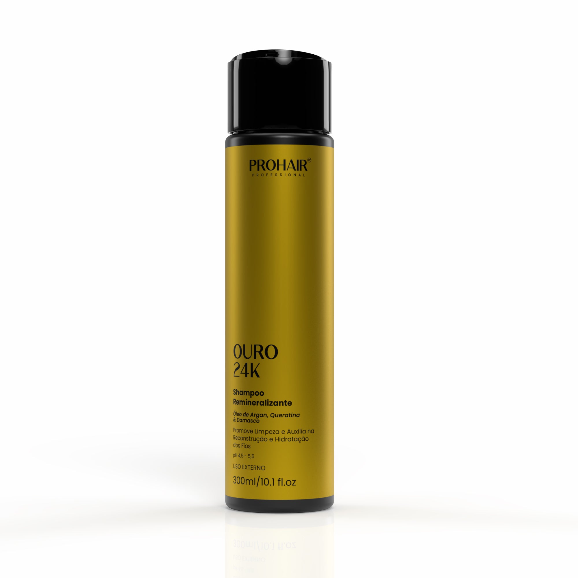 Shampoo de Hidratação Ouro 24k 300mL - Prohair