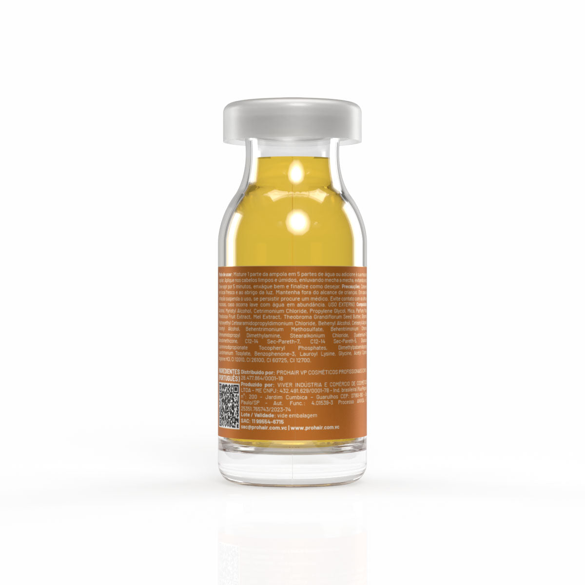 Ampola Capilar de Nutrição Intensa Banana e Mel 15mL - Prohair