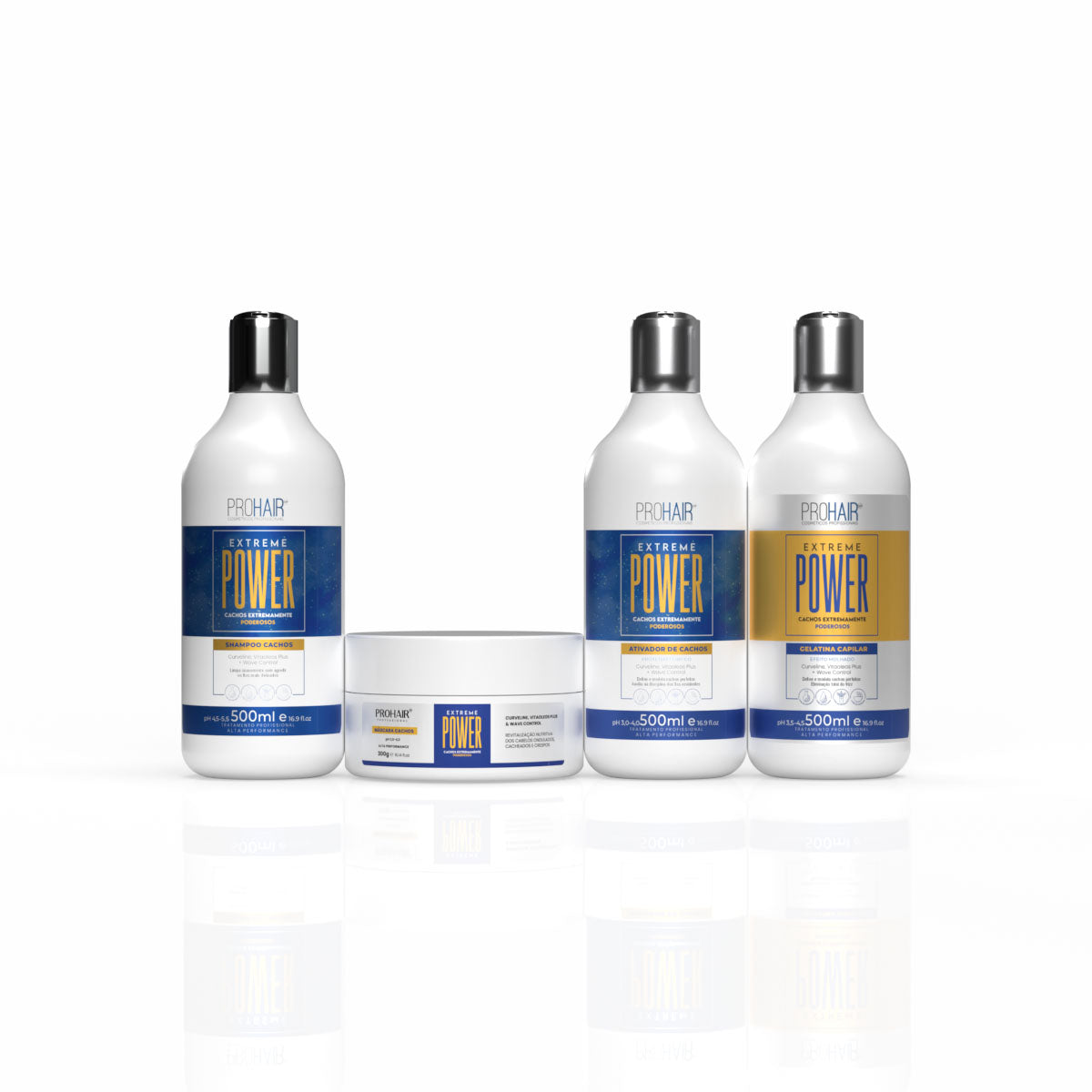 Kit Extreme Power 500mL 4 Itens - Prohair