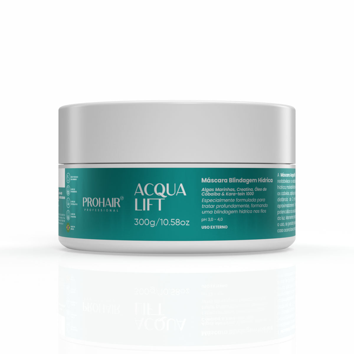MÁSCARA HIDRO-HIDRATAÇÃO ACQUALIFT 300G