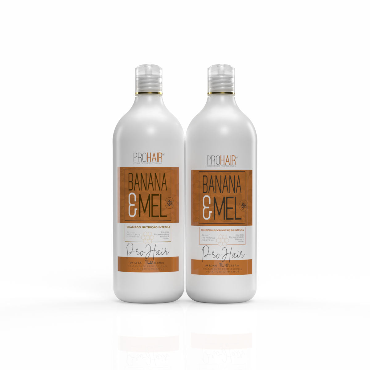 Kit Profissional de Nutrição Intensa Banana E Mel 2 itens - Prohair