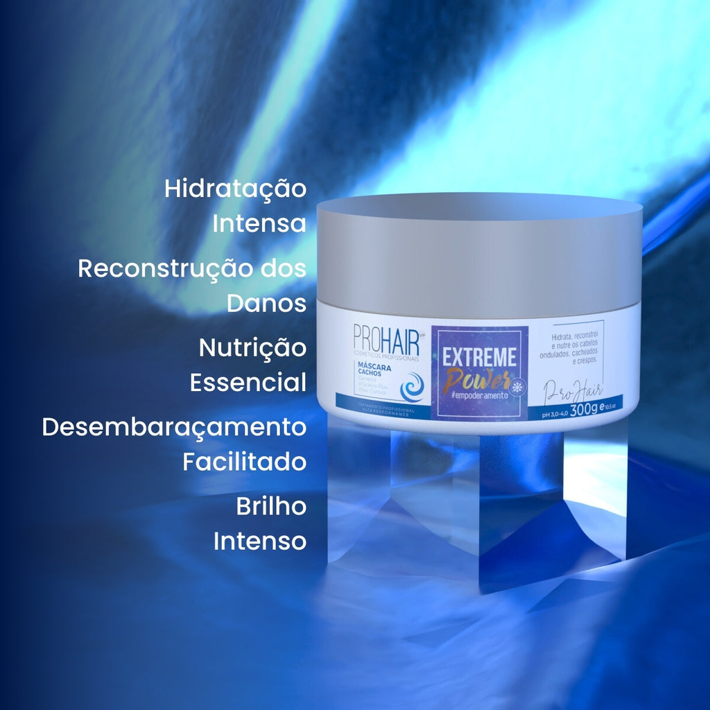 Máscara Para Cachos Extreme Power 300g - Prohair