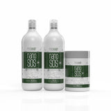 Kit Profissional de Reconstrução Nano S.O.S 3 Itens - Prohair