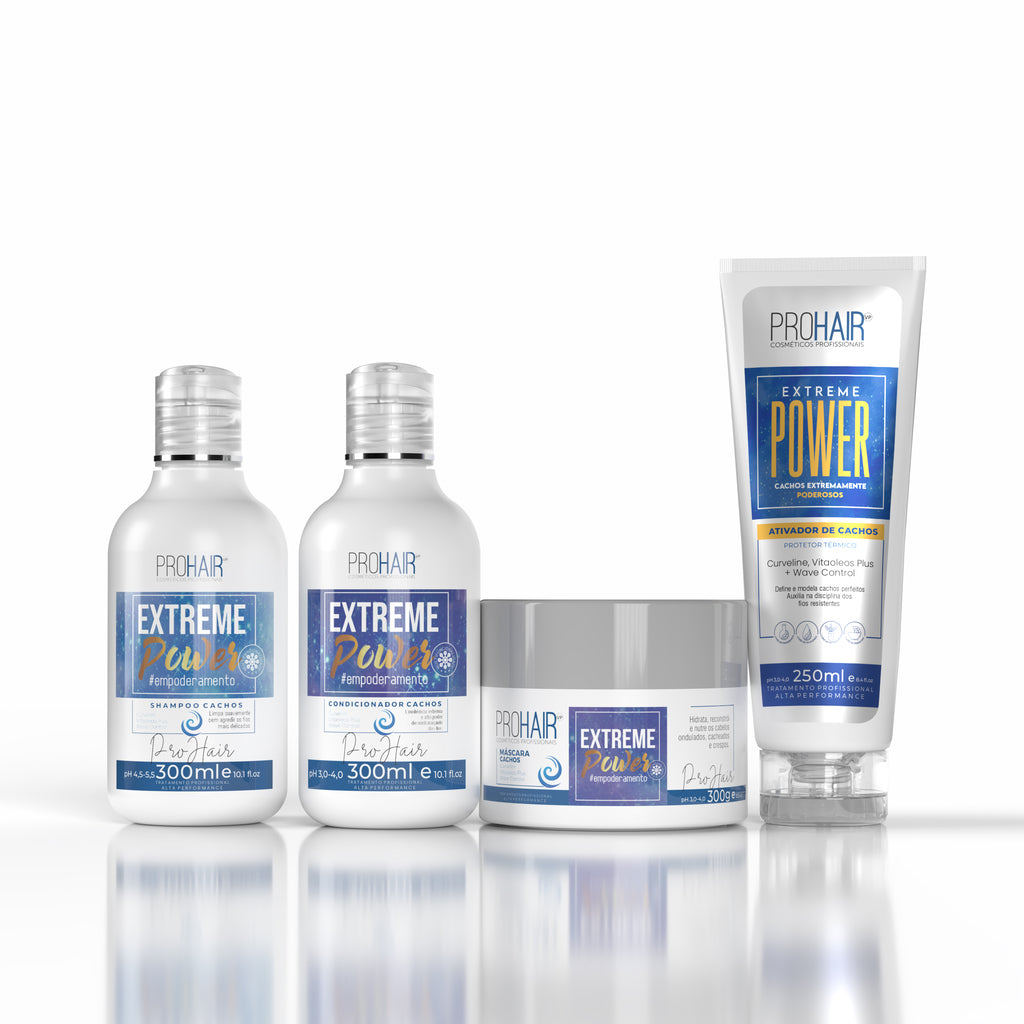 Kit Home Care Extreme Power 4 Itens - Prohair
