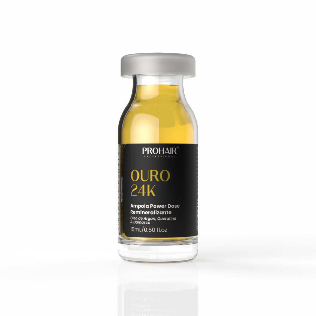 Ampola de Hidratação Ouro 24K 15mL - Prohair
