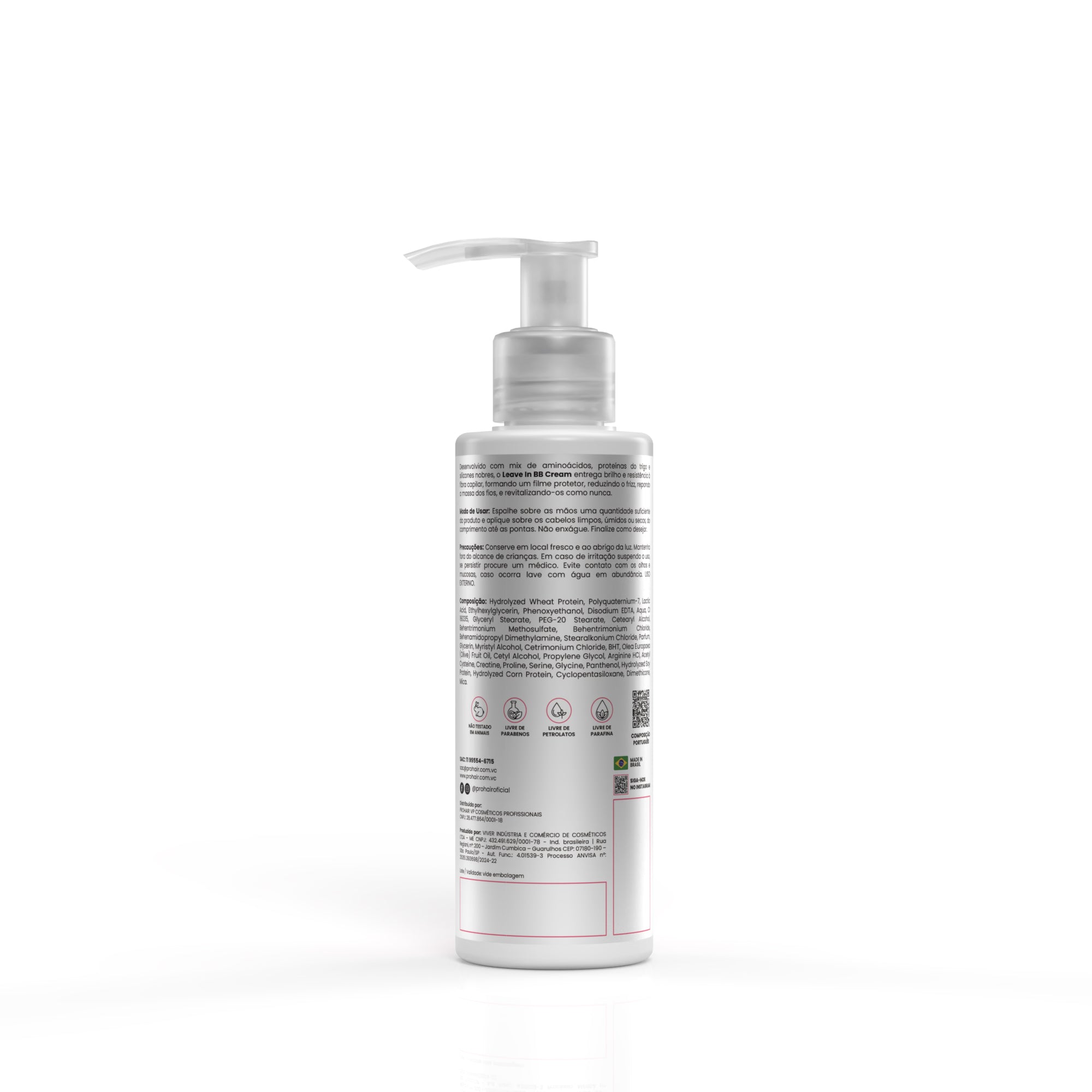 Leave In de Reconstrução Profunda BB Cream 200mL - Prohair