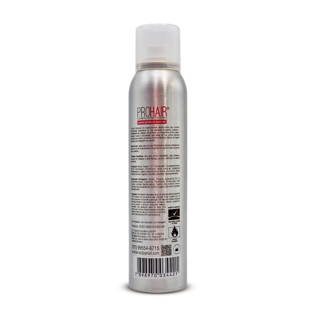 Aerosol Spray de Brilho 150mL - Prohair