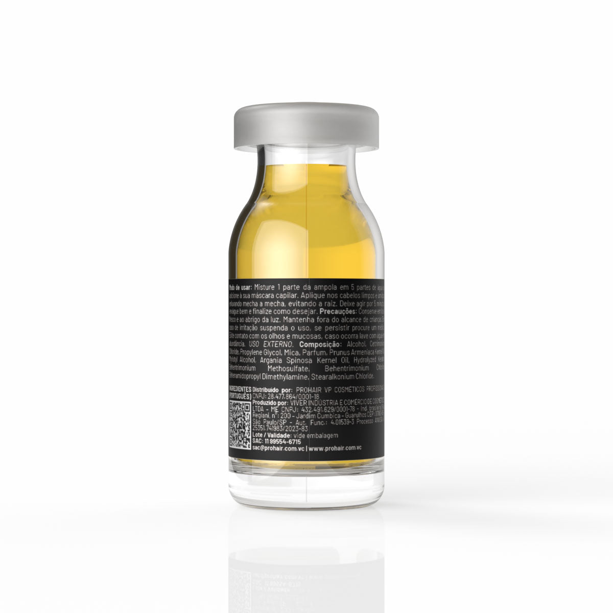 Ampola de Hidratação Ouro 24K 15mL - Prohair