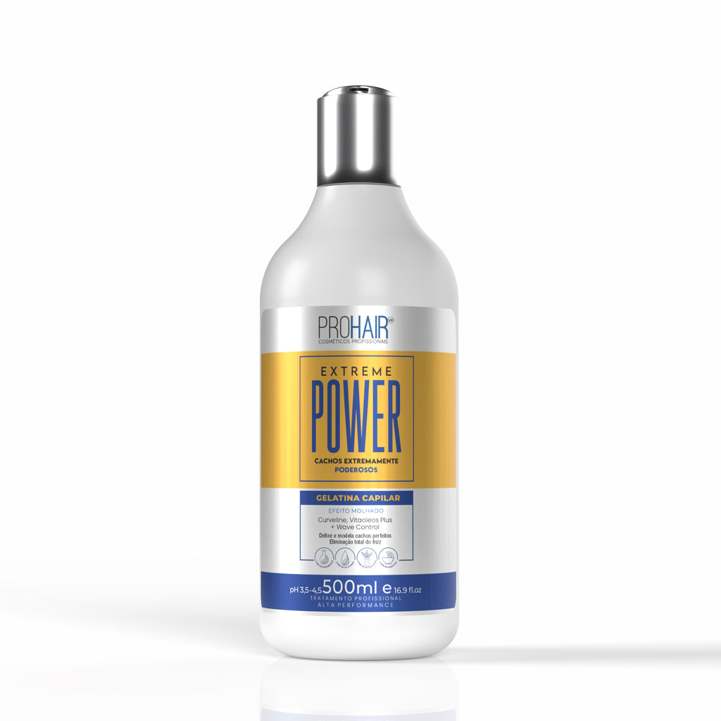 Gelatina Para Cachos Extreme Power 500mL - Prohair
