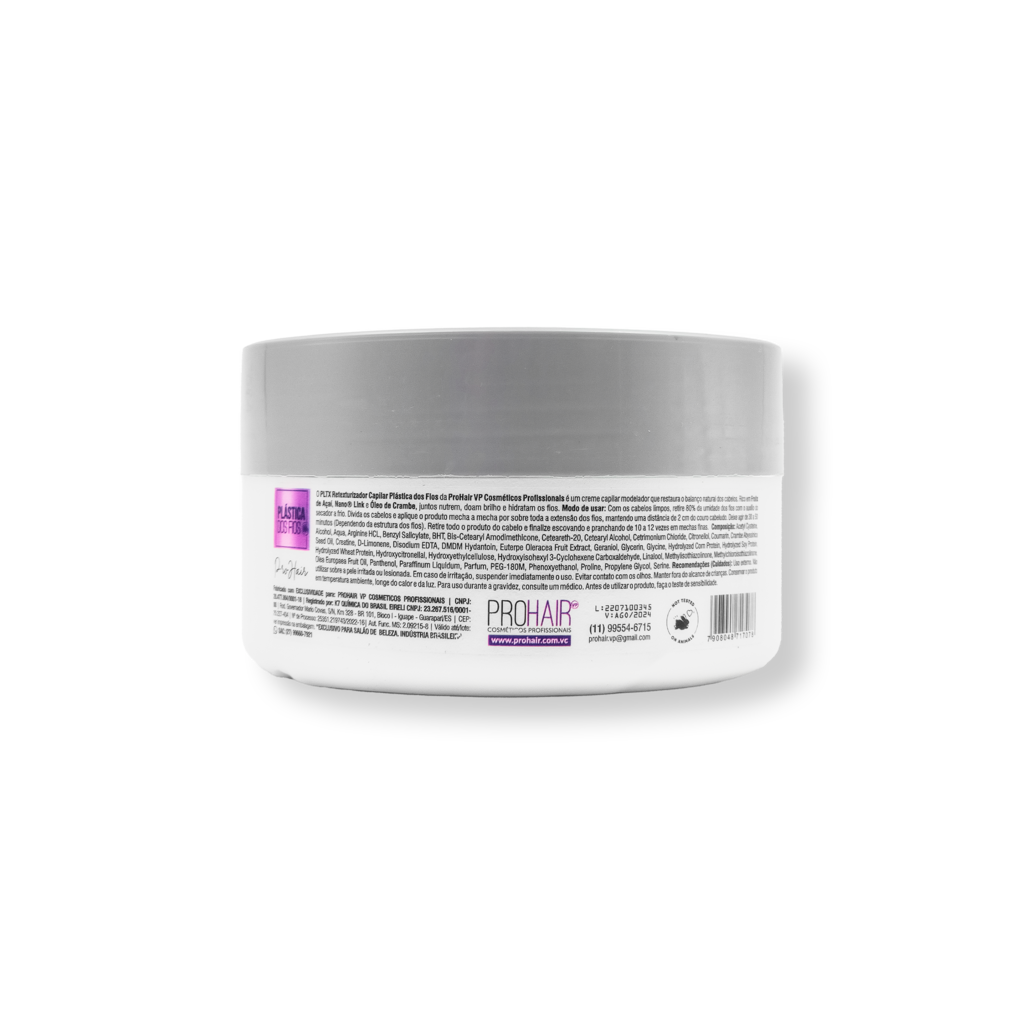 PLTX ANTI-FRIZZ PÓS-PROGRESSIVA PLÁSTICA DOS FIOS 300G