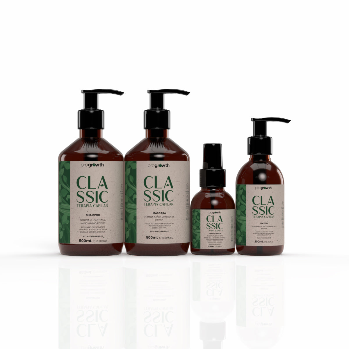 Kit Classic ProGrowth - 4 Itens (500mL)