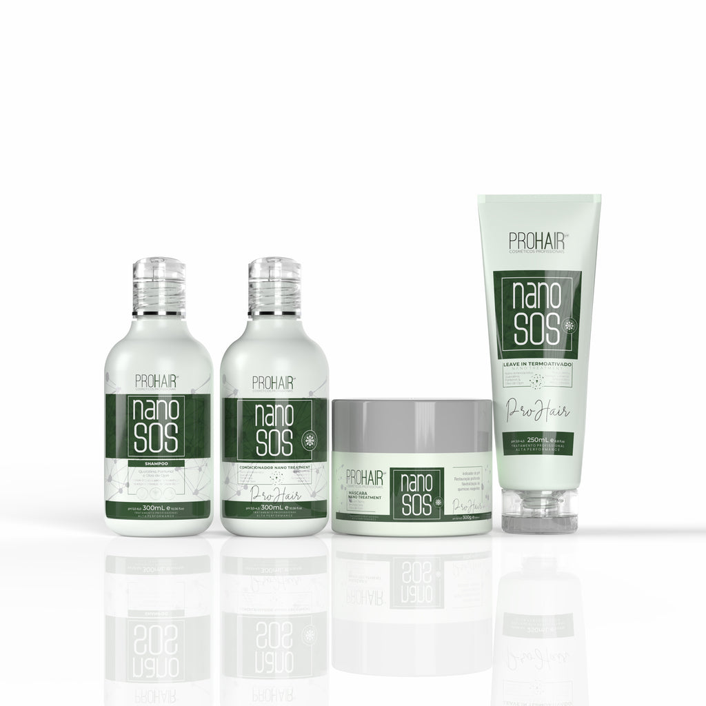 Kit Home Care de Reconstrução Nano S.O.S 4 Itens - Prohair