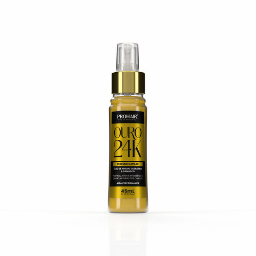 Perfume de Hidratação Ouro 24K 45ml - Prohair